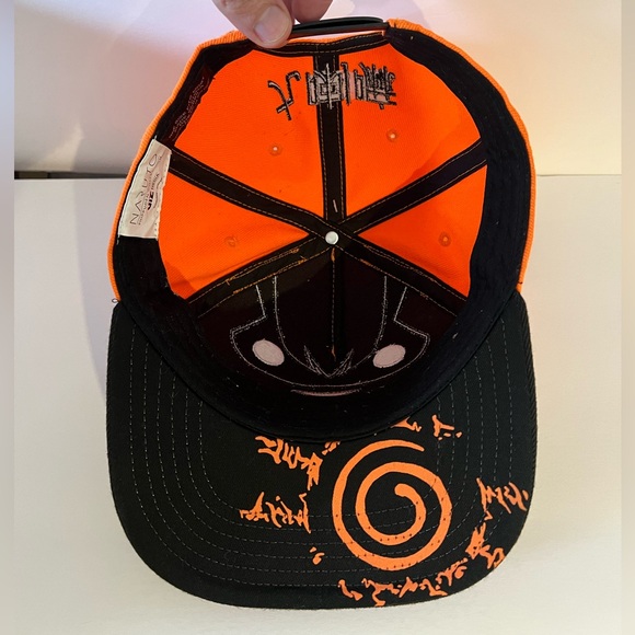 Naruto Kurama Big Face 3D Flat Bill Snapback - Picture 3 of 3